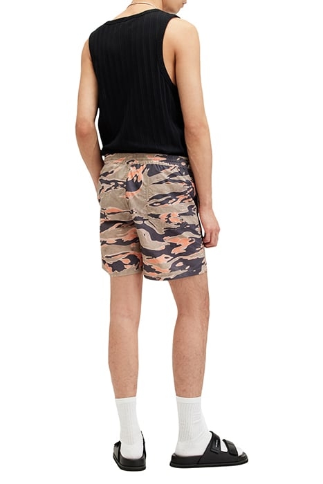 SOLAR CAMO SWIMSHORT WASHED BLACK 4