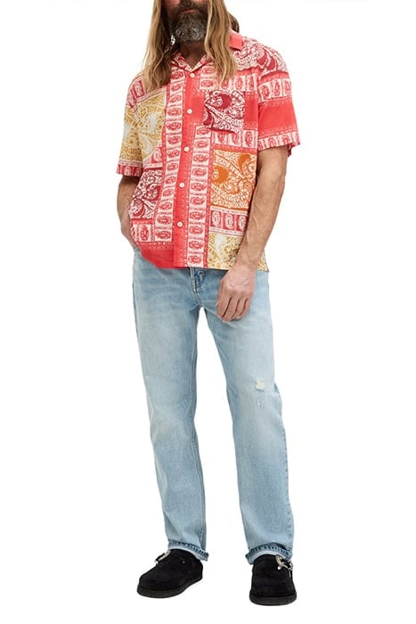 MARQUEE SS SHIRT ELECTRIC RED 3