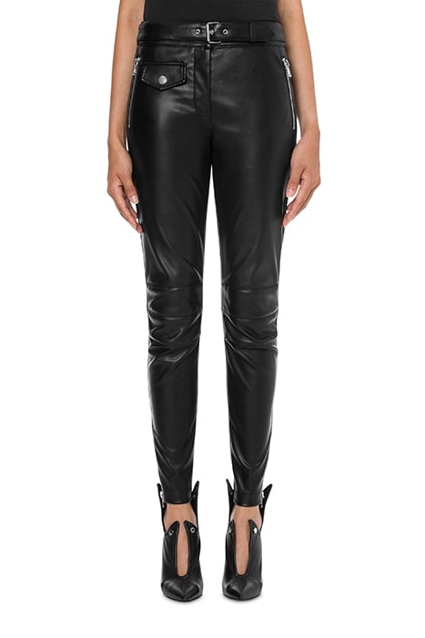 BIKER TROUSERS BLACK 1