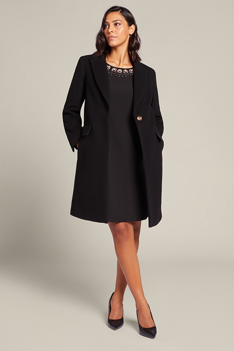 BEAVER FABRIC COAT BLACK 3