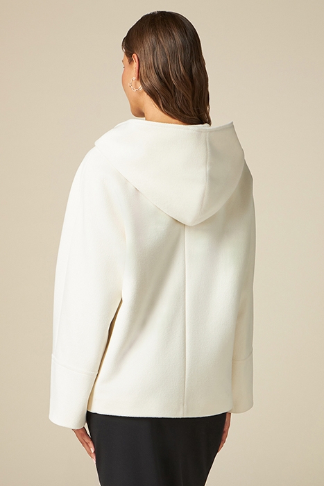 HOODED CAPE WHITE 2