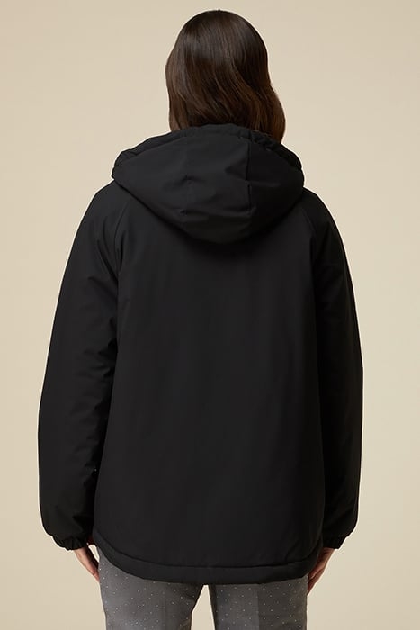 Padded coat with contrasting lining 2