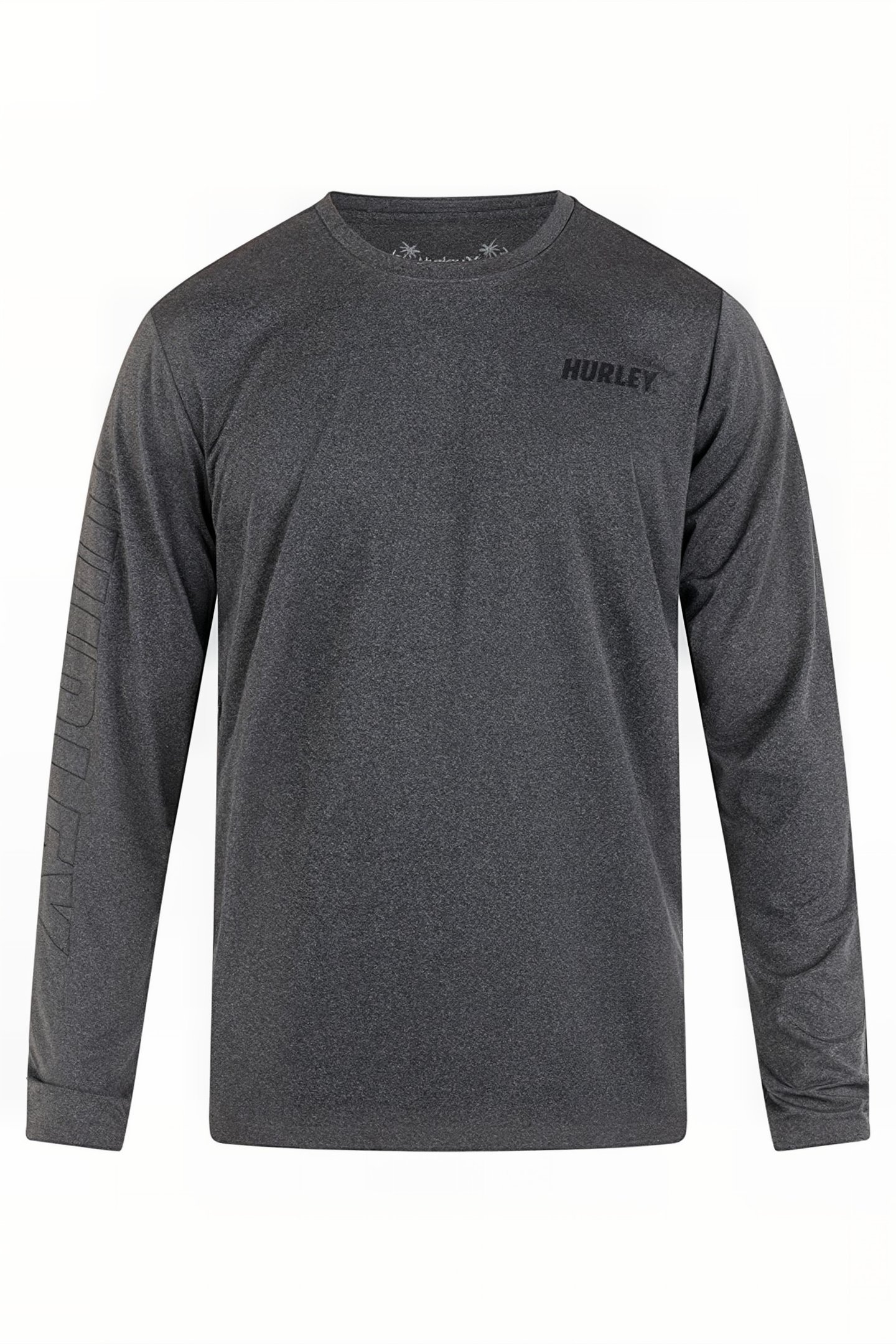 H2O-DRI EASTON FASTLANE LONG SLEEVE BLACK HEATHER 3