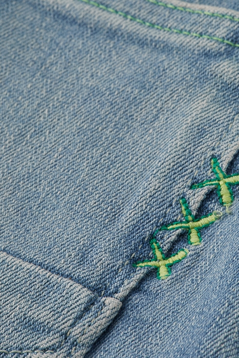STRUMMER SLIM JEANS - GREEN WAVE 3