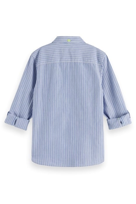 REGULAR-FIT - YARN-DYED SHIRT BLUE/WHITE STRIPE 2