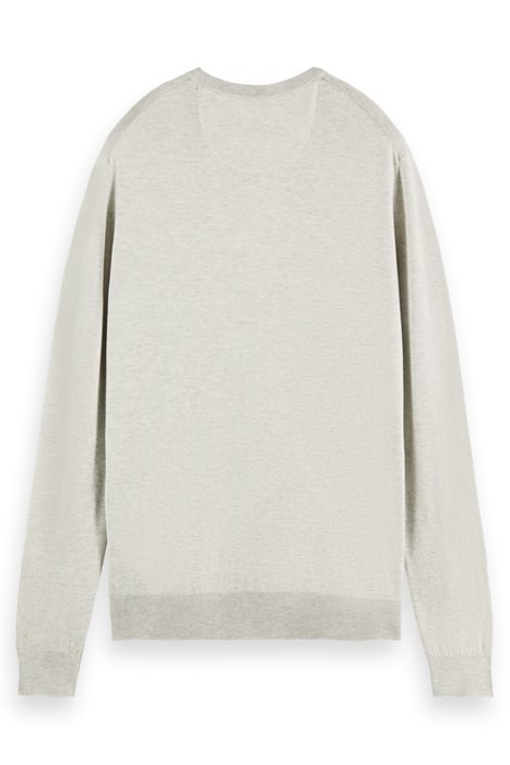 ESSENTIALS - CLASSIC CREWNECK BONE WHITE MELANGE 2