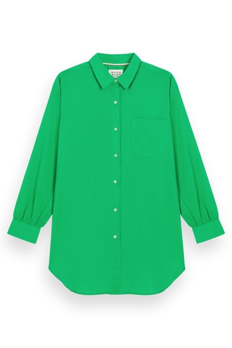 EXTRA OVERSIZED SHIRT SCUBA GREEN 1
