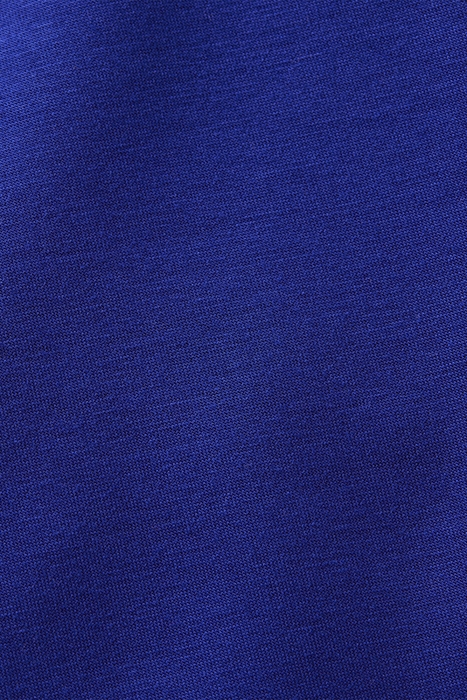 V-NECK SLEEVELESS MODAL SWEATSHIRT ELECTRIC BLUE 3