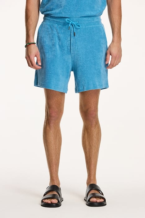 EVAN TOWELING SHORTS CANADIAN BLUE 1