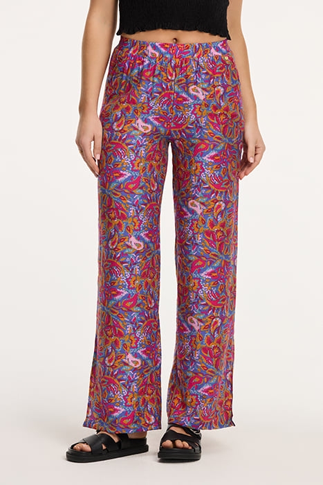 MEREL TROUSERS SICILIAN FLOWER PURPLE SICILIAN FLOWER 1