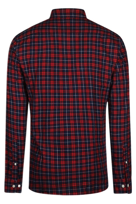 CLASSIC Y/D CHECK SHIRT RED 2