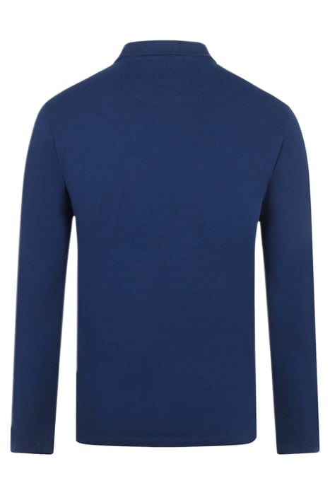 LONG SLEEVE POLO MARINE 2