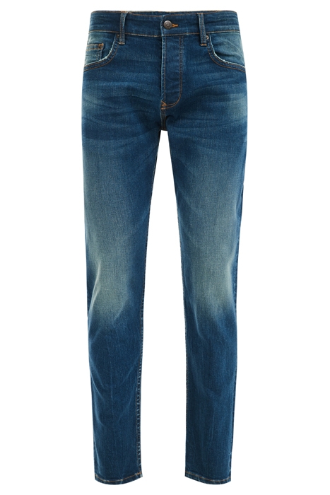 5-POCKET MID WAIST DARK BLUE 4