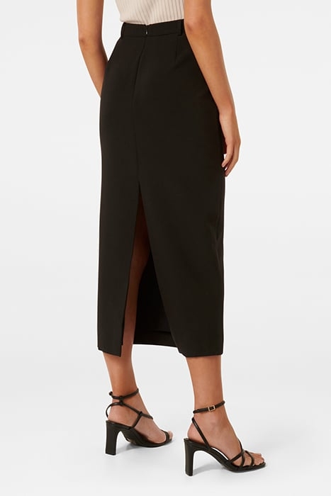 SAMANTHA COLUMN SKIRT BLACK 2