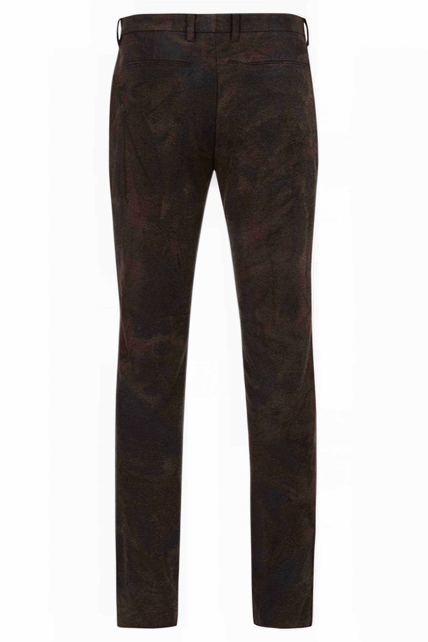 SLIM FIT PANTS WITH WELT HIP POCKET AND ESPRESSO 2