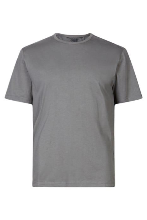 SABINE REGULAR FIT SS CREW WITH DART DET SEAL GREY 2