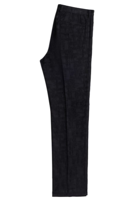 STRAIGHT FIT PANTS BLACK 2