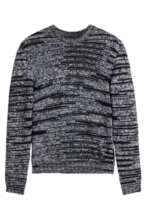 PINAL EASY FIT LONG SLV CREWNECK WITH MU BLACK 2