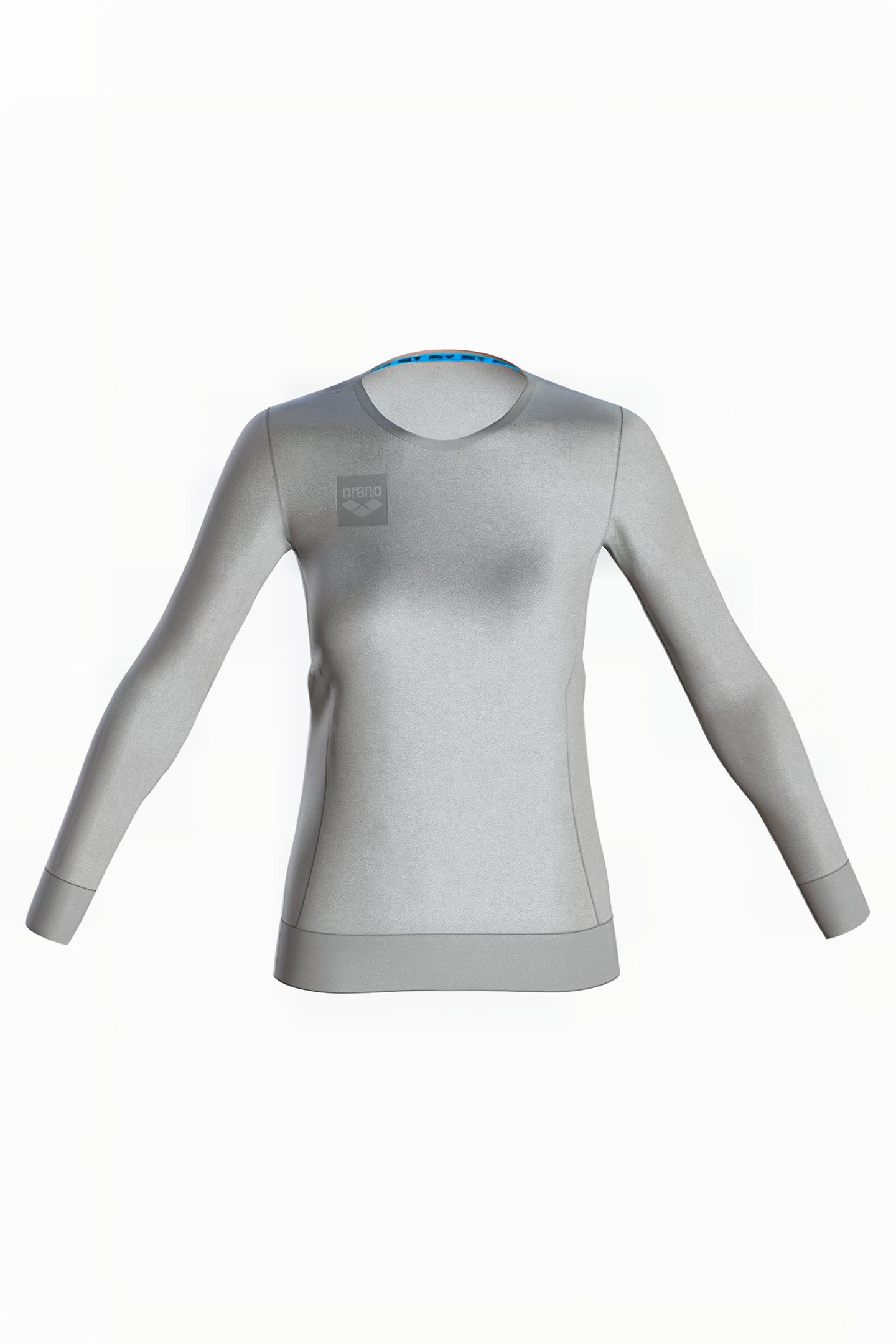 W ESSENTIAL CREW SWEAT MEDIUM GREY MELANGE 1