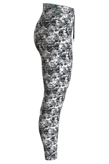 W GYM SPACER PANT CAMOU BLACK 4