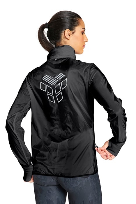 W WINDBREAKER BLACK-SILVER 2