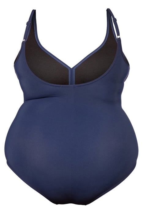 WOMEN'S BODYLIFT SWIMSUIT MAURA U BACK P NAVY 5