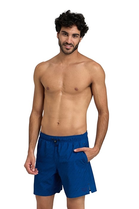 MEN'S ARENA EVO BEACH BOXER AO BLUE MULTI 1