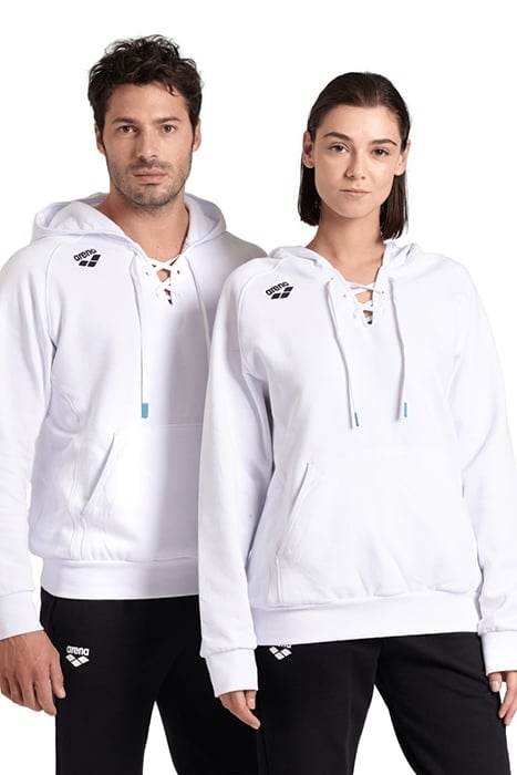 TEAM HOODED SWEAT LACED WHITE-LACE 6