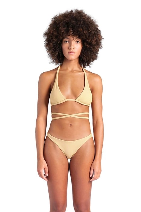WOMEN'S ARENA TECH WOOL TRIANGLE BIKINI SAND 1