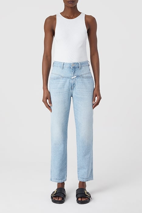 PEDAL PUSHER JEANS LIGHT BLUE 3