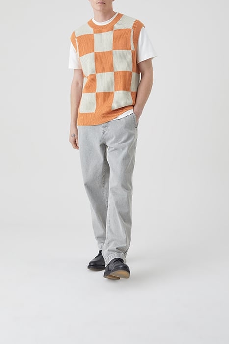 VEST TOP CORNELIAN BROWN 3