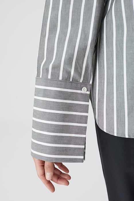 SHIRT HIGH CUFF WASHED BLACK 7