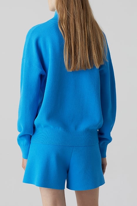 TURTLE NECK HALFZIP OCEANIC BLUE 2
