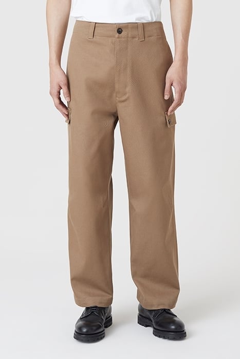 COVE CROPPED PANTS BROWN SUGAR 1