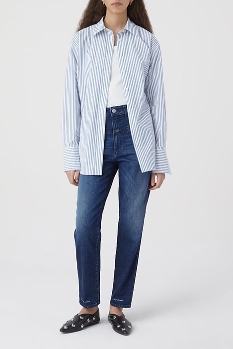 PEDAL PUSHER JEANS DARK BLUE 3