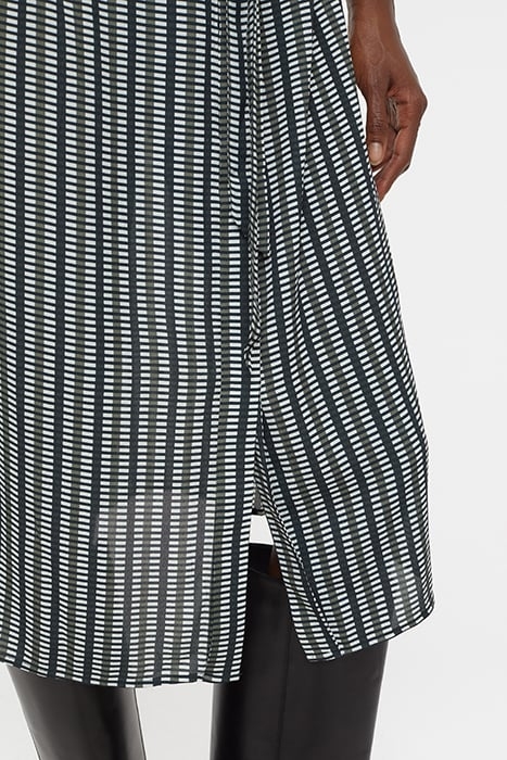 GATHERED DRESS INDUSTRIAL GREEN 5