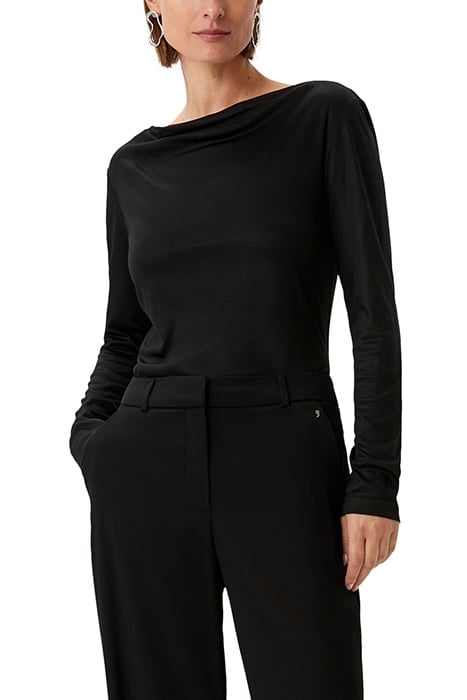 COMMA T-SHIRTS BLACK 1