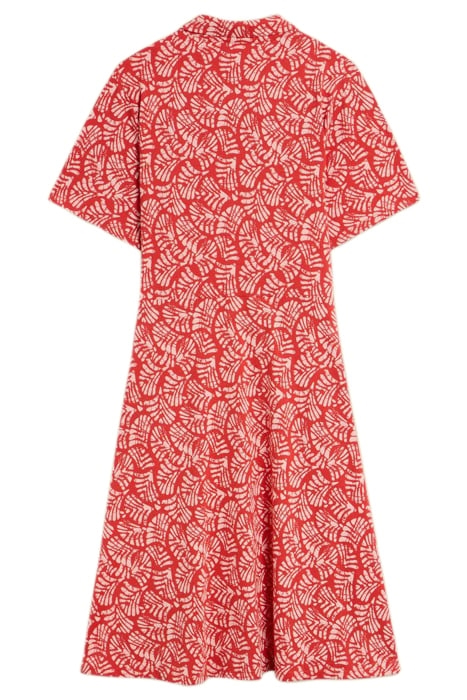 RIA JERSEY SHIRT DRE RED PRINTED 3