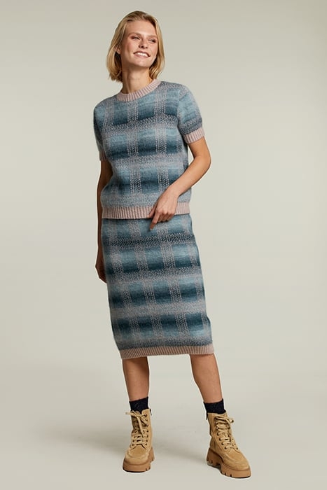 MULTI KNITTED JACQUARD MIDI SKIRT 3