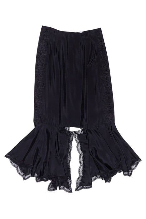 BLACK SLIP SKIRT 3