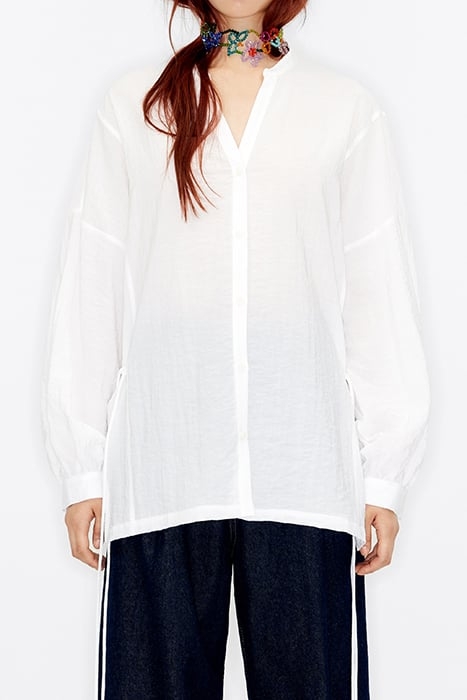 IVORY TIES BLOUSE 1
