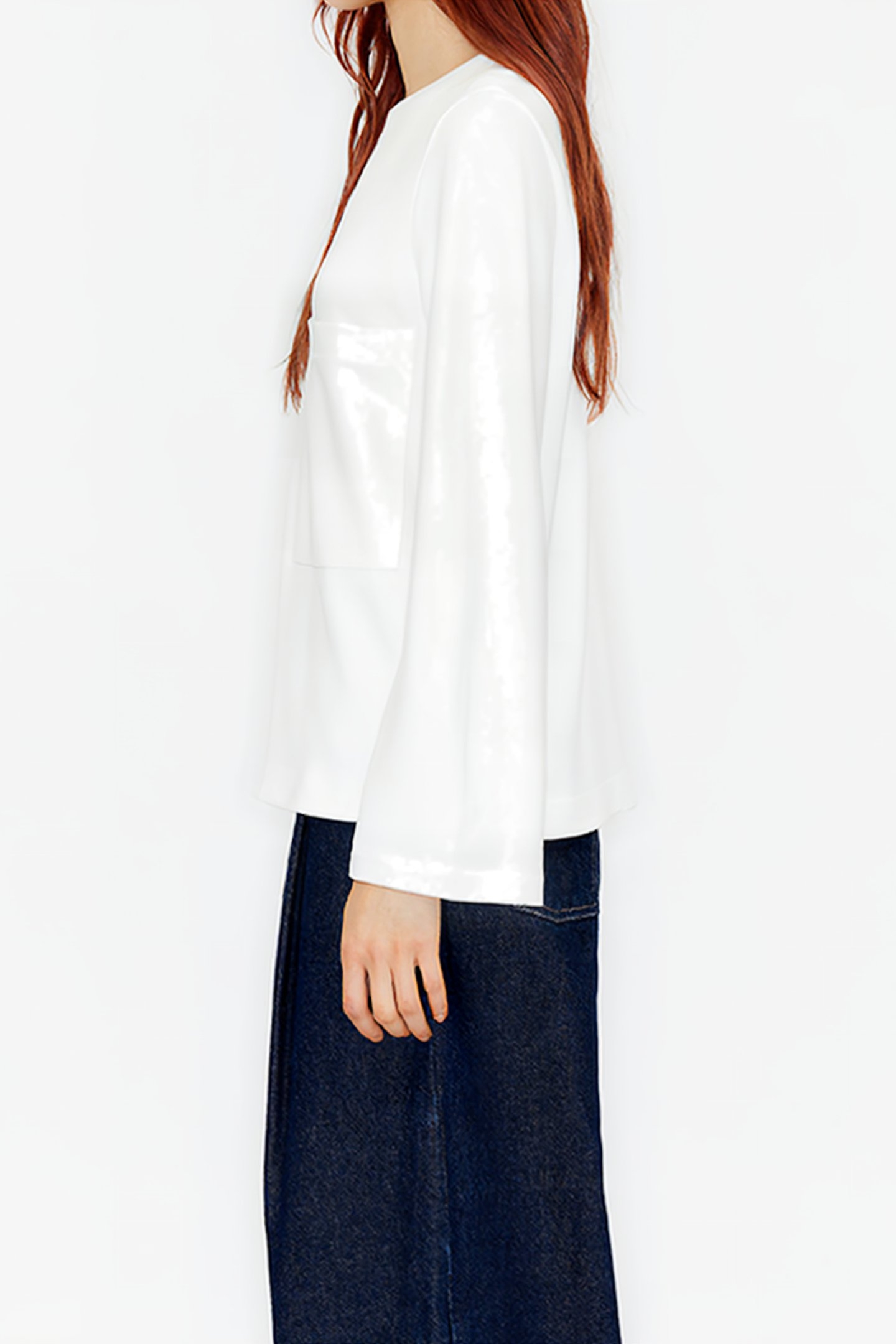 IVORY STRAIGHT T-SHIRT 4