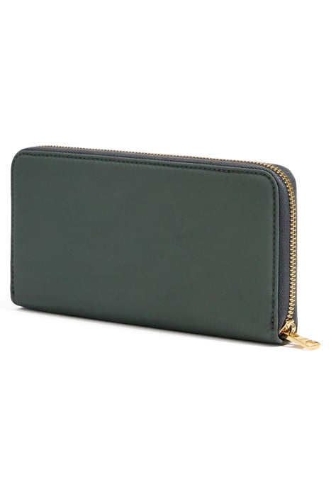 GREEN-GRAY HORIZONTAL WALLET 2