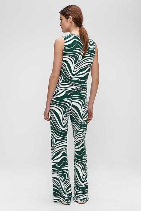 SLEEVELESS TOP SPRING GREEN 2