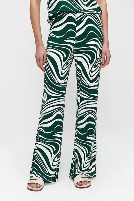 FLARE PANTS SPRING GREEN 1