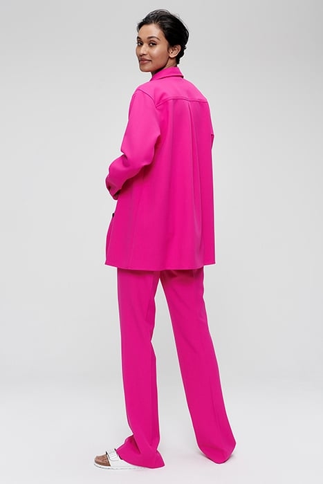 LOOSE SHIRT JACKET PINK 3