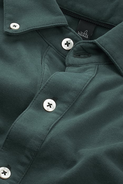 FLEMING | JERSEY BUTTON-DOWN SHIRT RACING GREEN 2