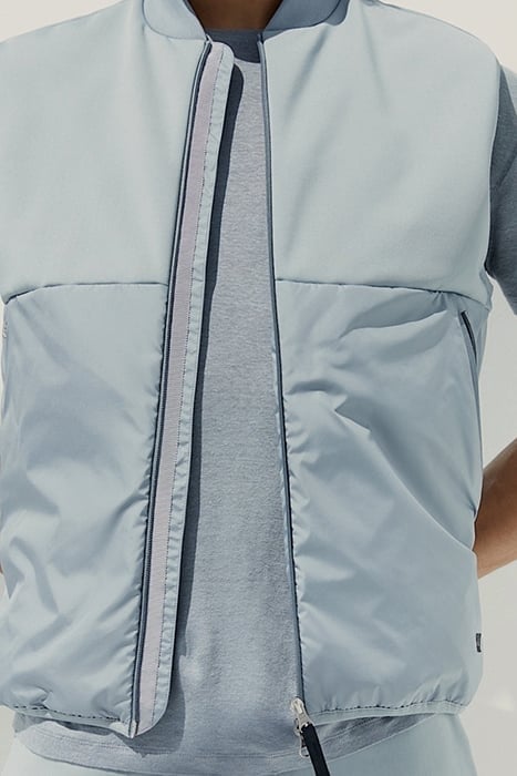 ELLIOT | TECH JERSEY VEST CHALK BLUE 3