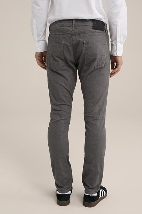 5-POCKET MID WAIST DARK GREY 2
