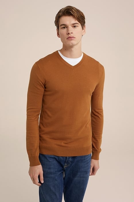 PULLOVER CINNAMON BROWN 1